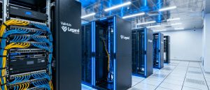 Valrack server racks and Legrand data center solutions installed in Mumbai enterprise facility showing organized network infrastructure
